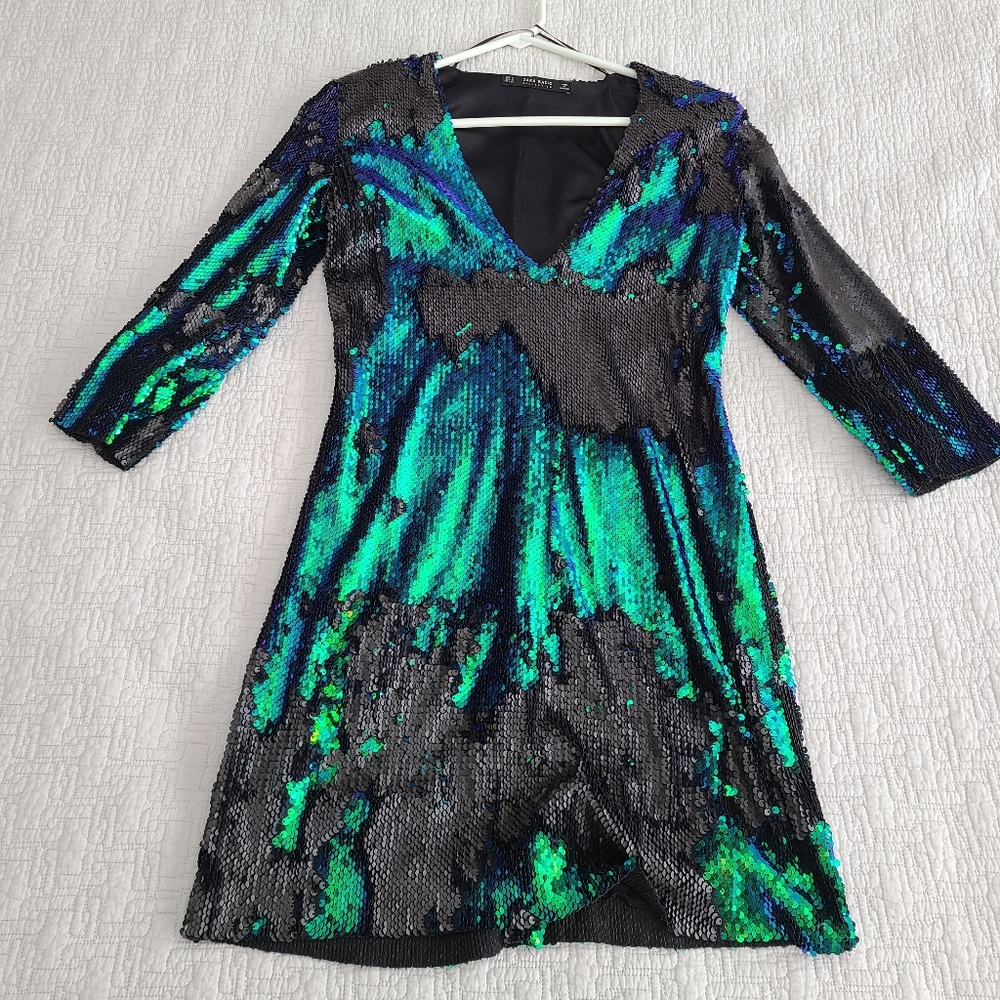 Zara Sequin Dress